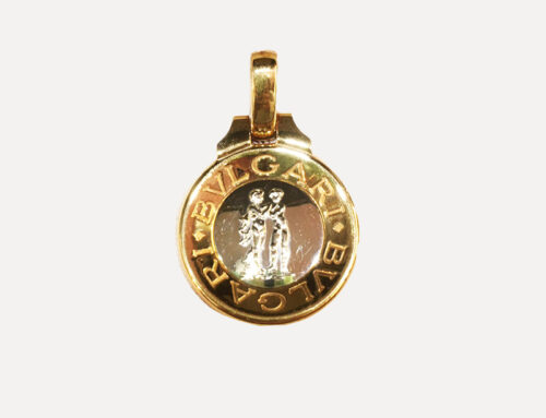 Vintage Bulgari “Zodiaco” pendant – Two-tone gold