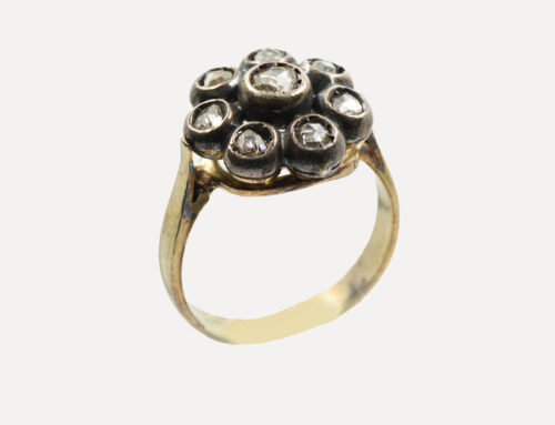 Anello – Oro, argento, diamanti, inizi ‘900
